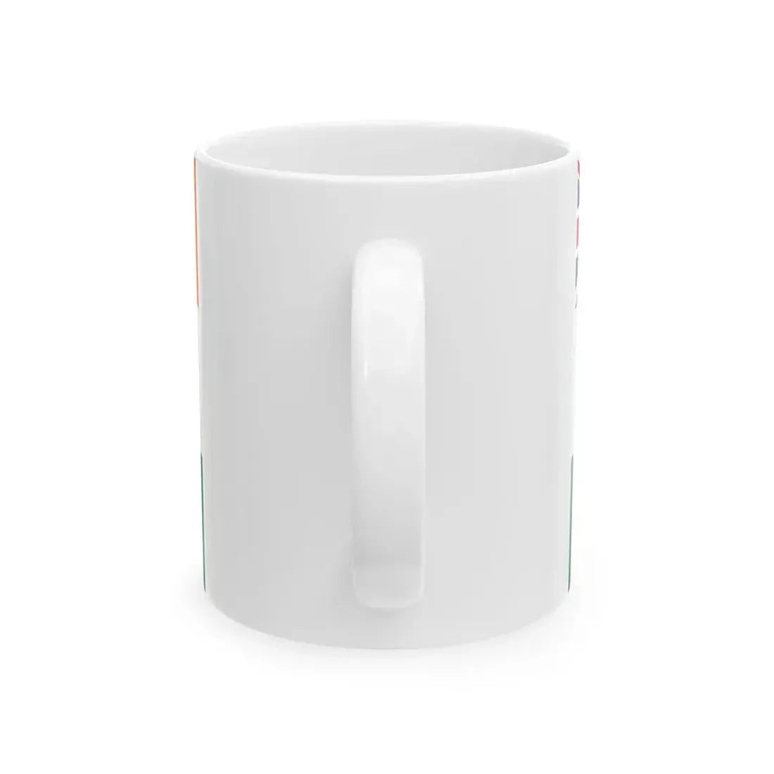 Mountbatten Proposed Flag of India (India) White Coffee Mug - Go Mug Yourself