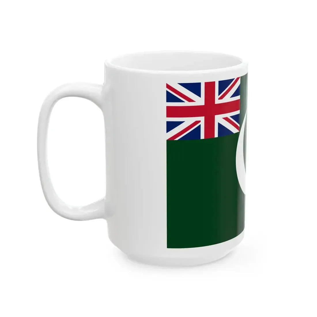 Mountbatten Proposed Flag of Pakistan (Pakistan) White Coffee Mug - Go Mug Yourself