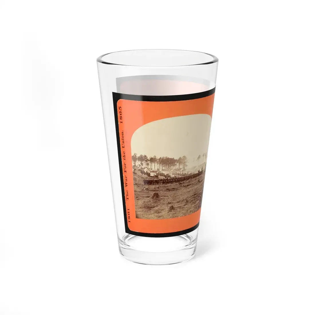 Mounting Guard 001 (U.S. Civil War) Pint Glass 16oz - Go Mug Yourself
