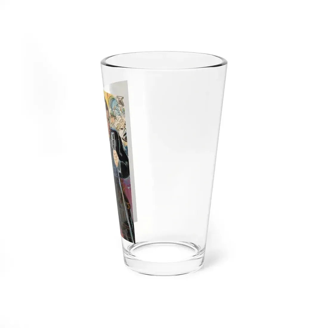 Movie poster preliminary art (Magazine Illustration) Pint Glass 16oz - Go Mug Yourself