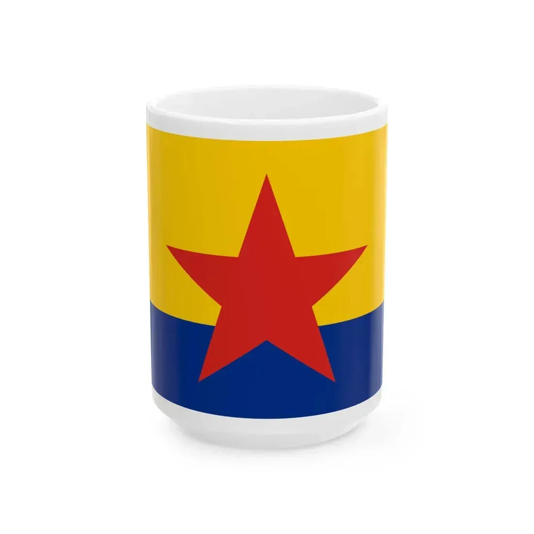 Movimiento Revolucionario del Pueblo Colombia (Colombia) White Coffee Mug 15oz - Go Mug Yourself