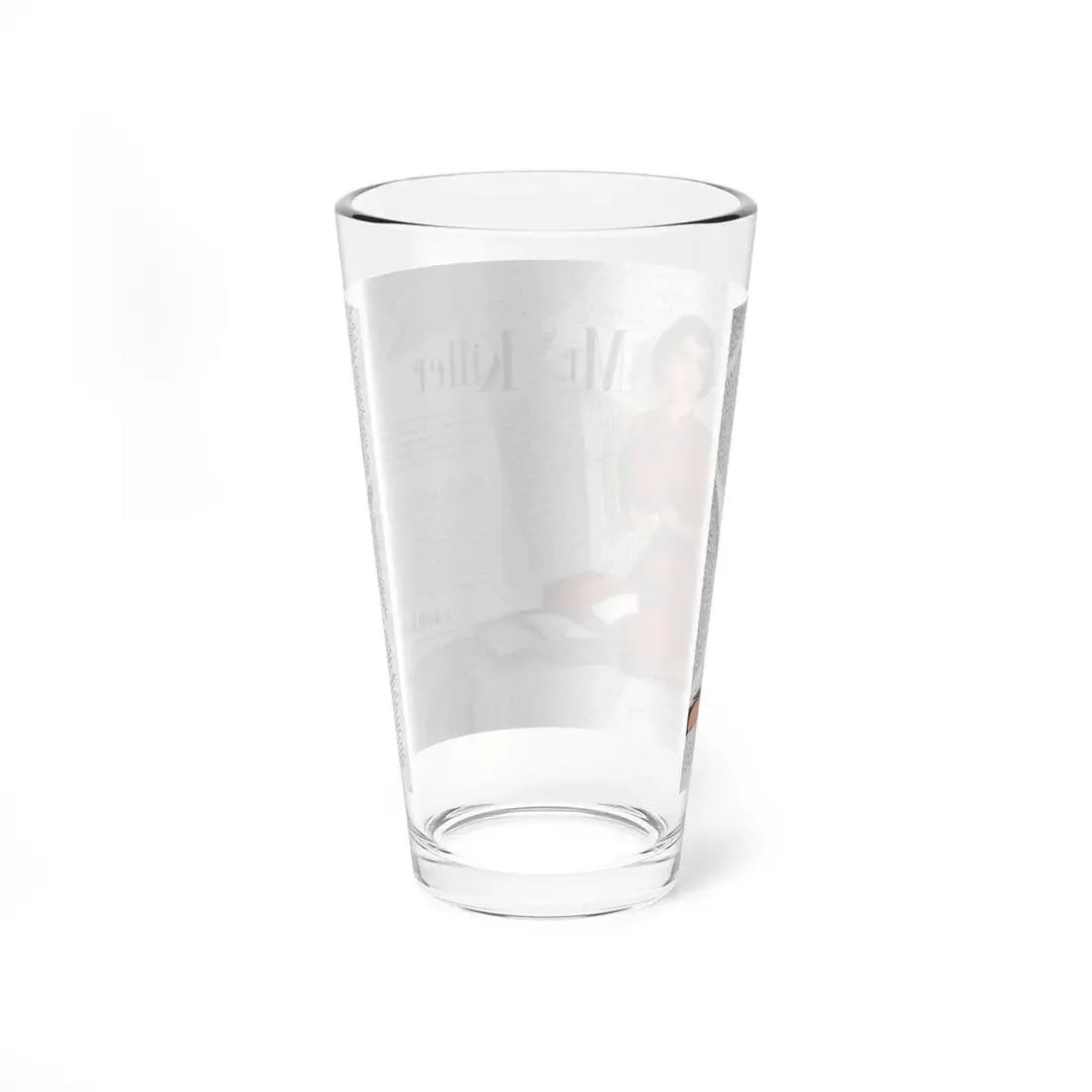Mr. Killer, Today's Woman, January 1952 (Magazine Illustration) Pint Glass 16oz - Go Mug Yourself