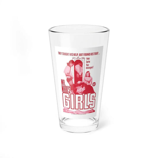 MR MARI'S GIRLS 1967 Movie Poster - Pint Glass 16oz 16oz - Go Mug Yourself