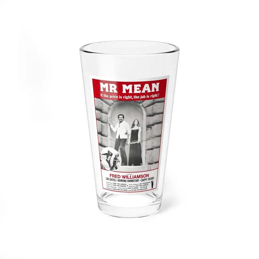 MR MEAN 1977 Movie Poster - Pint Glass 16oz 16oz - Go Mug Yourself