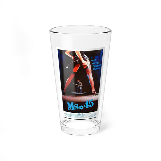 MS. 45 (ANGEL OF VENGEANCE) 1981 Movie Poster - Pint Glass 16oz 16oz - Go Mug Yourself