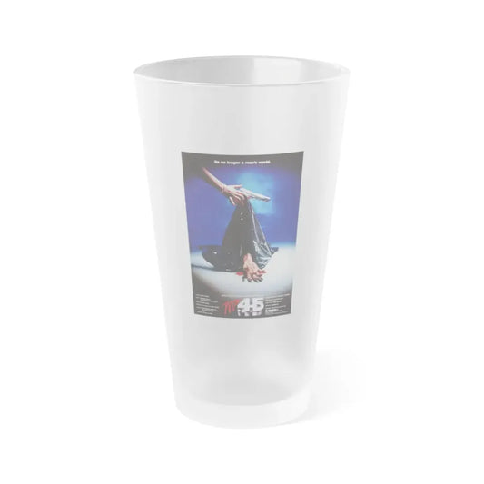 MS. 45 (ANGEL OF VENGEANCE) 2 1981 Movie Poster - Frosted Pint Glass 16oz Default Title - Go Mug Yourself