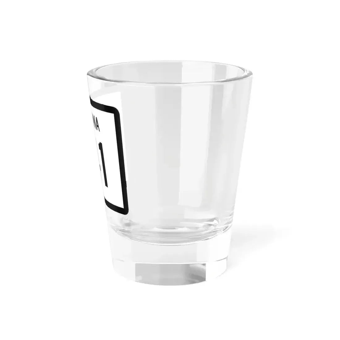 MT-141 (Montana) (Road Sign) Shot Glass 1.5oz - Go Mug Yourself