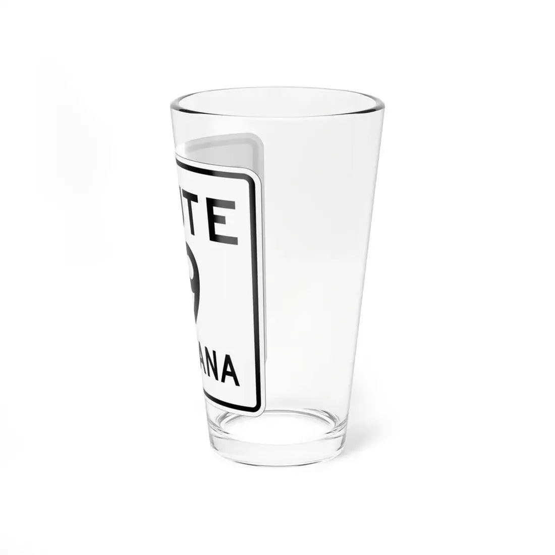MT-19 1948 (Montana) (Road Sign) Pint Glss 16oz - Go Mug Yourself