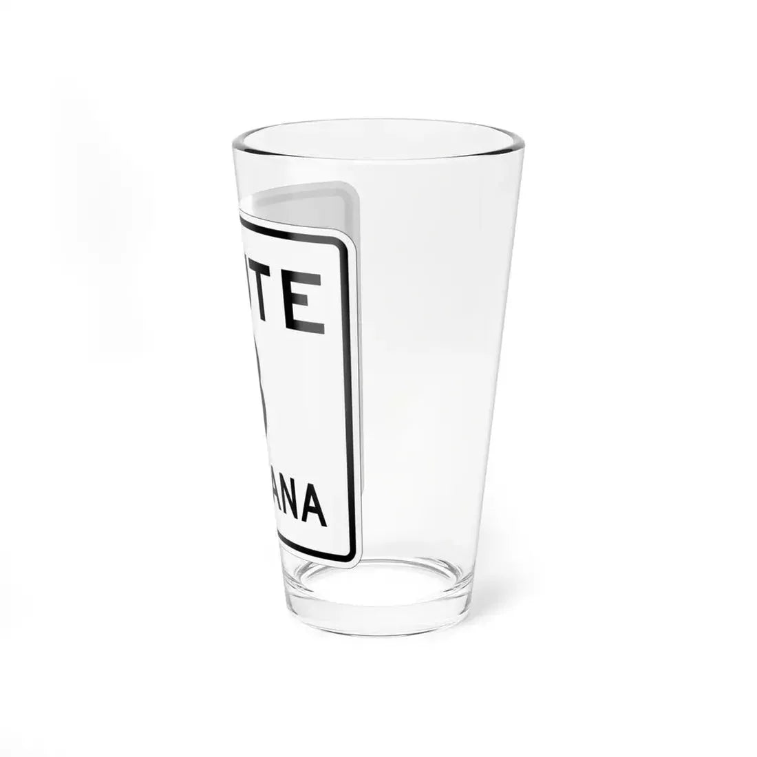 MT-3 1948 (Montana) (Road Sign) Pint Glss 16oz - Go Mug Yourself