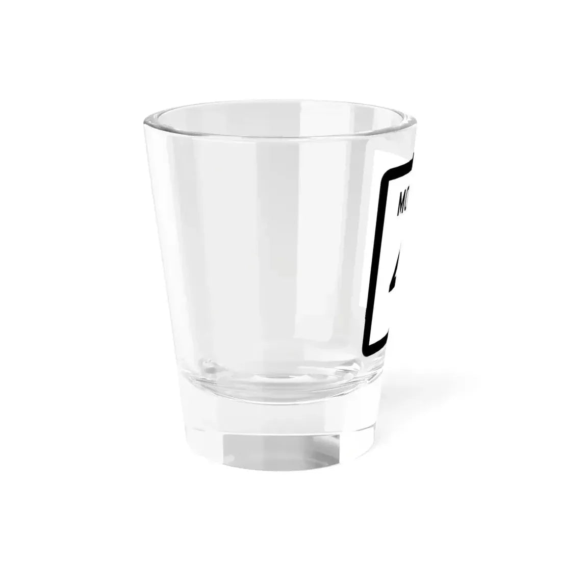MT-41 (Montana) (Road Sign) Shot Glass 1.5oz - Go Mug Yourself