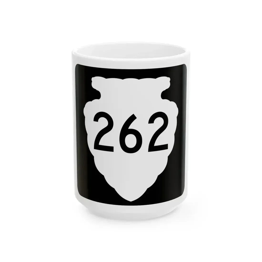 MT-sec-262 (Montana) (Road Sign) White Coffee Mug 15oz - Go Mug Yourself