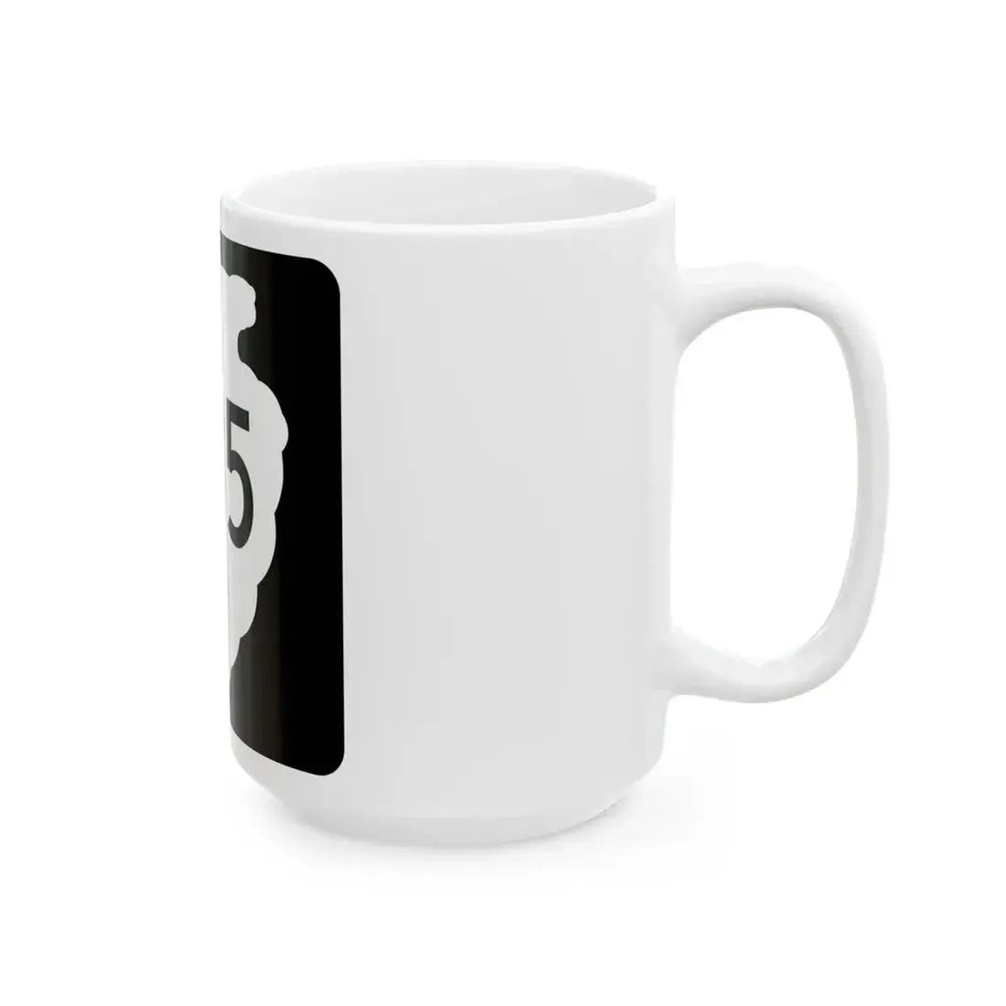 MT-sec-285 (Montana) (Road Sign) White Coffee Mug - Go Mug Yourself