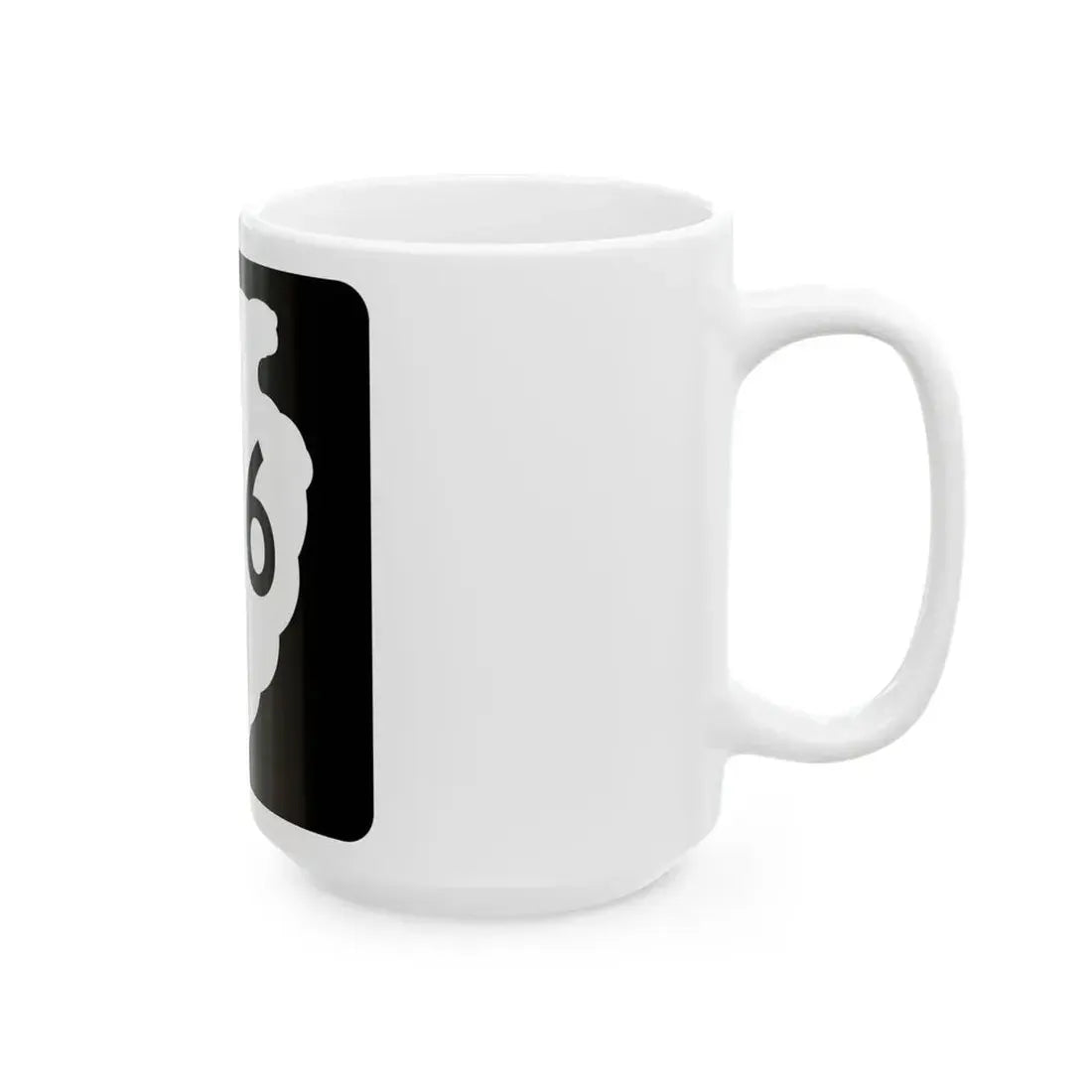 MT-sec-286 (Montana) (Road Sign) White Coffee Mug - Go Mug Yourself