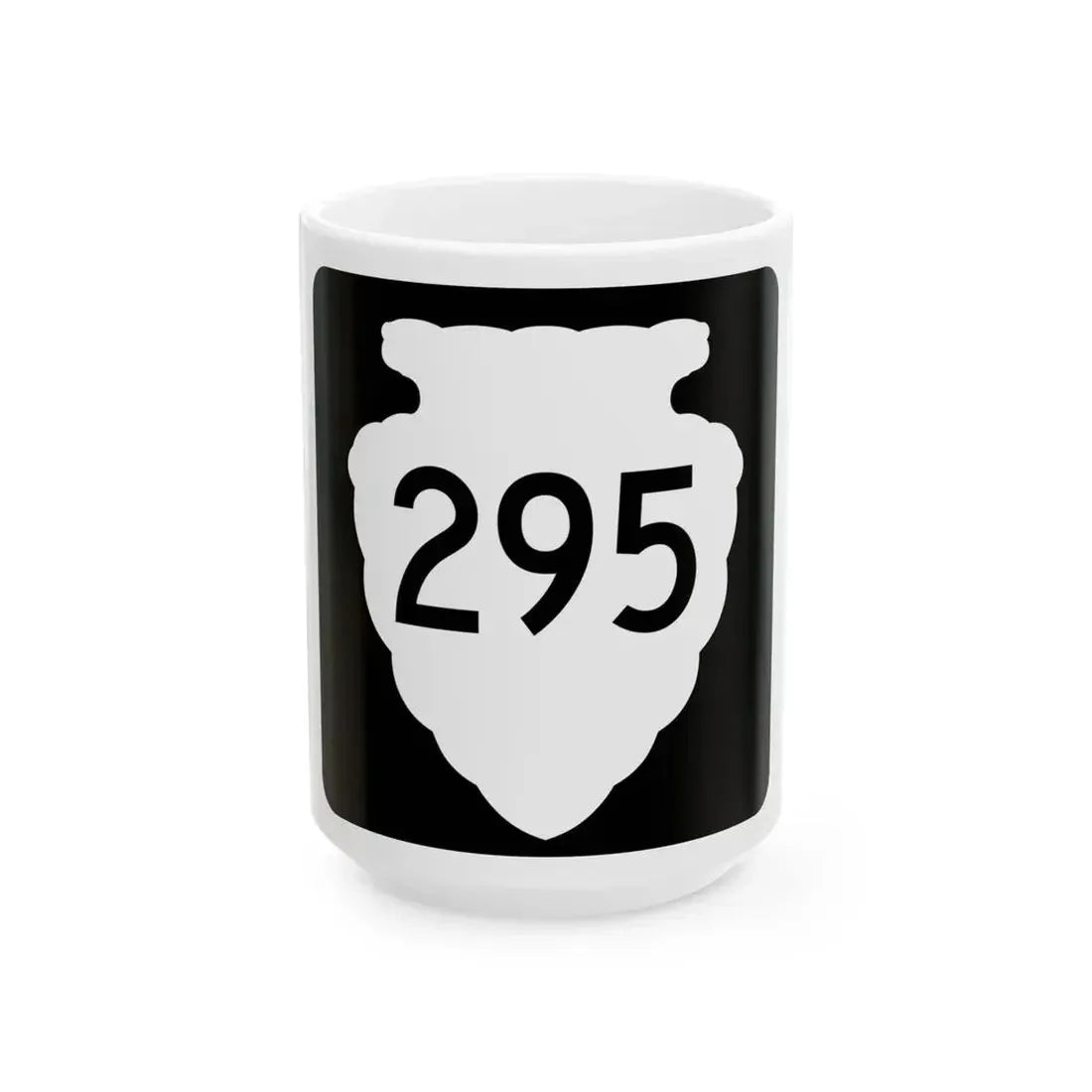 MT-sec-295 (Montana) (Road Sign) White Coffee Mug 15oz - Go Mug Yourself