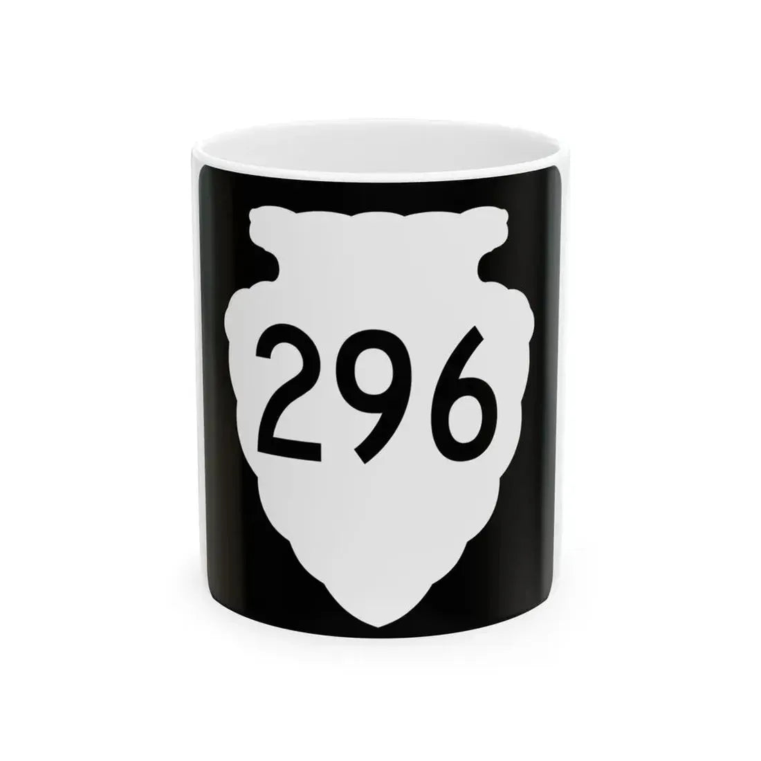 MT-sec-296 (Montana) (Road Sign) White Coffee Mug 11oz - Go Mug Yourself