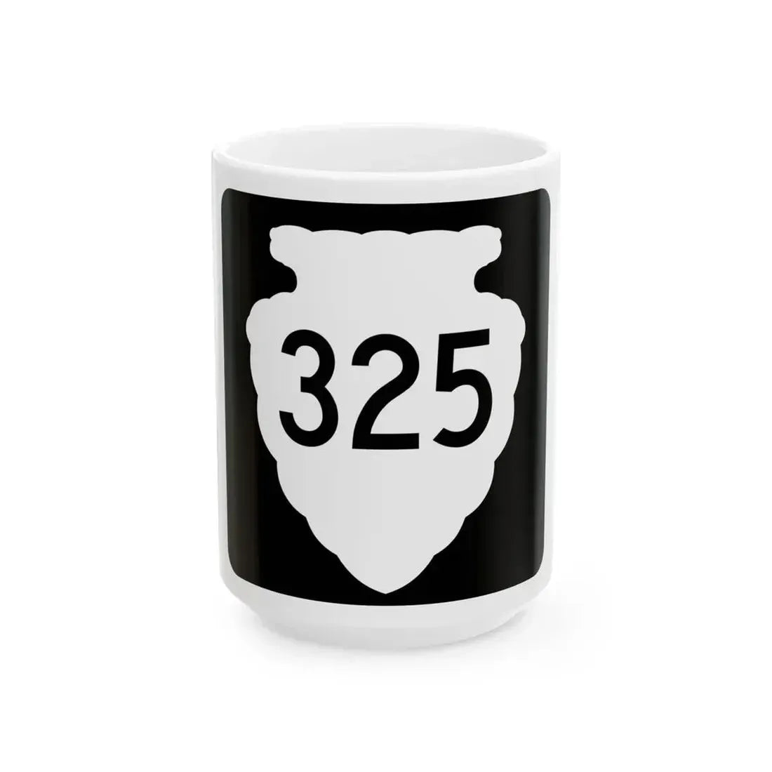 MT-sec-325 (Montana) (Road Sign) White Coffee Mug 15oz - Go Mug Yourself