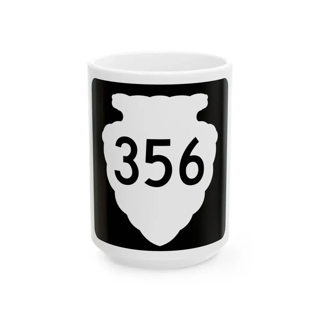 MT-sec-356 (Montana) (Road Sign) White Coffee Mug 15oz - Go Mug Yourself