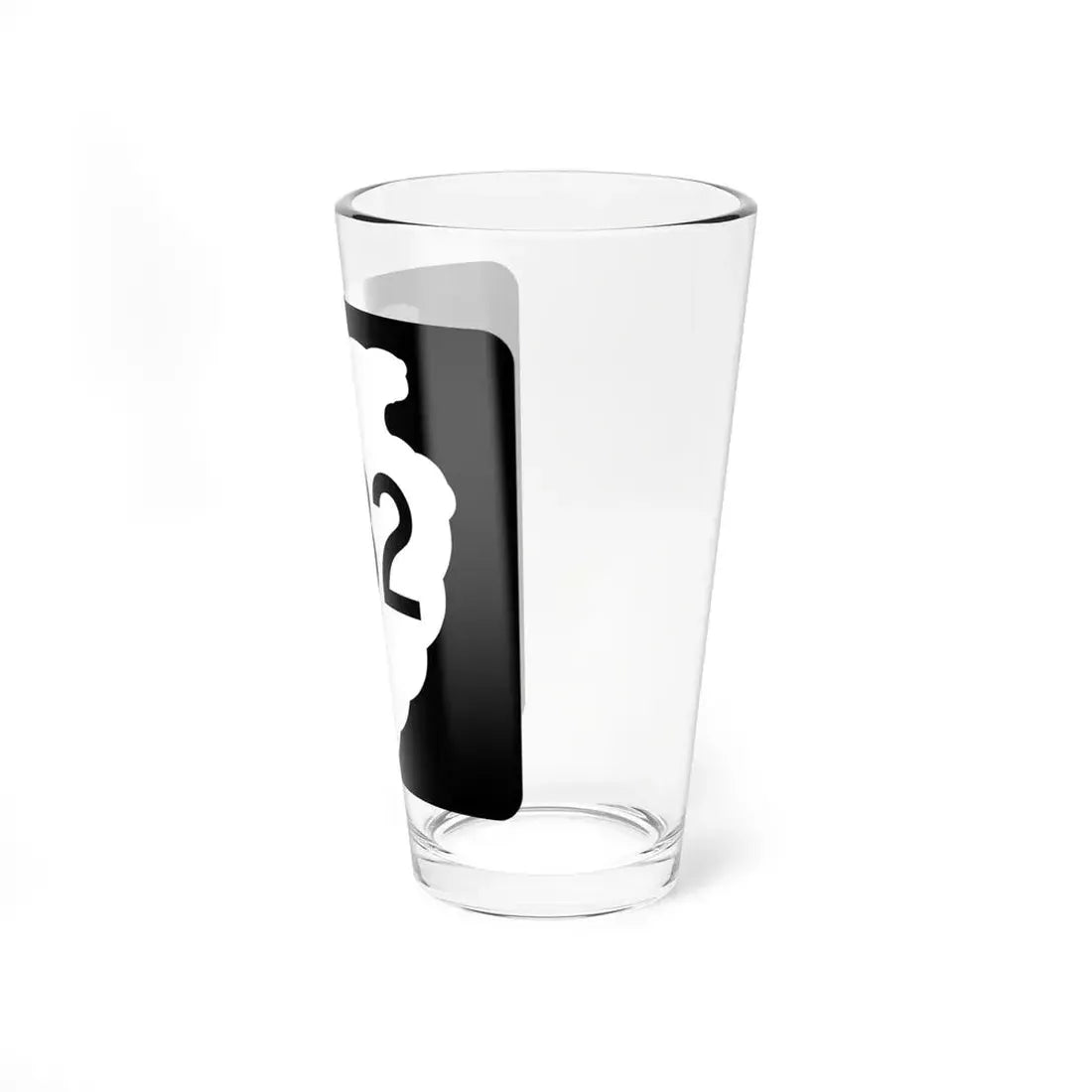 MT-sec-382 (Montana) (Road Sign) Pint Glss 16oz - Go Mug Yourself