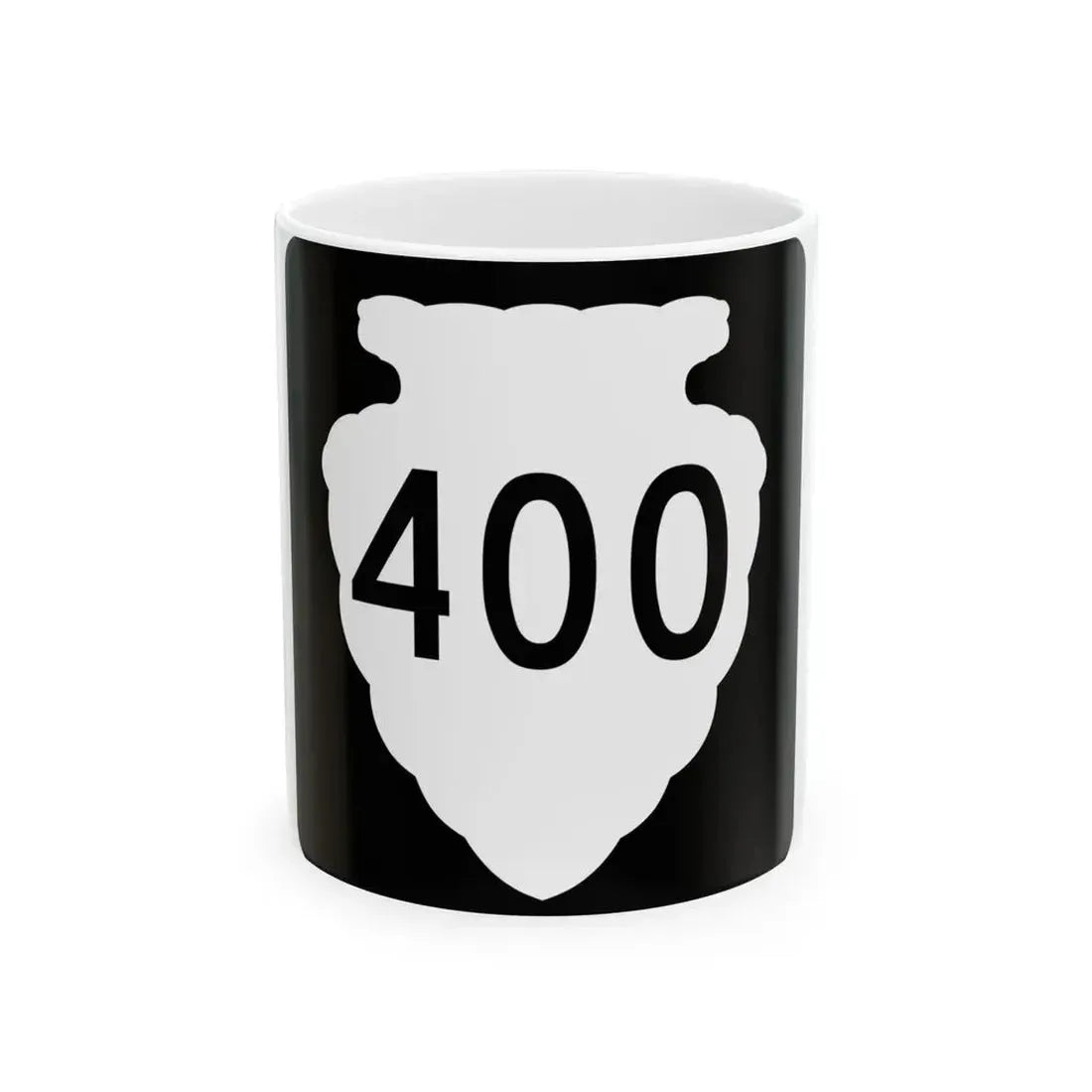 MT-sec-400 (Montana) (Road Sign) White Coffee Mug 11oz - Go Mug Yourself