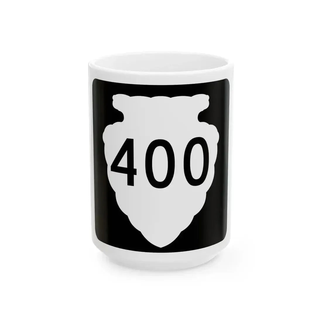MT-sec-400 (Montana) (Road Sign) White Coffee Mug 15oz - Go Mug Yourself