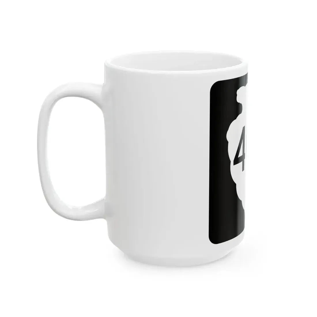 MT-sec-400 (Montana) (Road Sign) White Coffee Mug - Go Mug Yourself