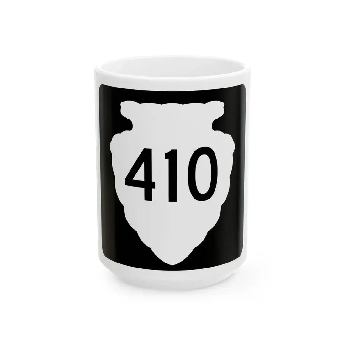 MT-sec-410 (Montana) (Road Sign) White Coffee Mug 15oz - Go Mug Yourself