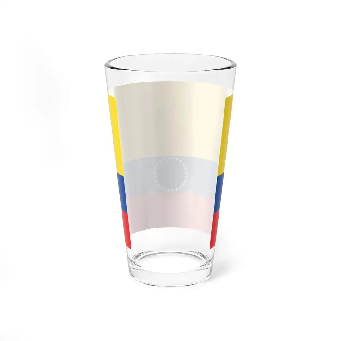 Municipal flag of Ecuador (Ecuador) Pint Glass 16oz - Go Mug Yourself