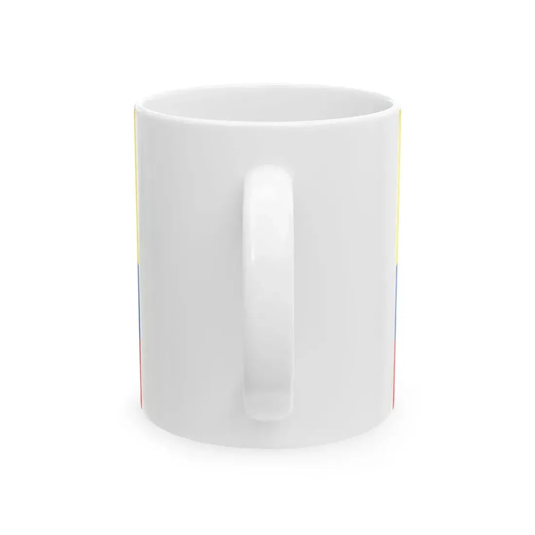 Municipal flag of Ecuador (Ecuador) White Coffee Mug - Go Mug Yourself