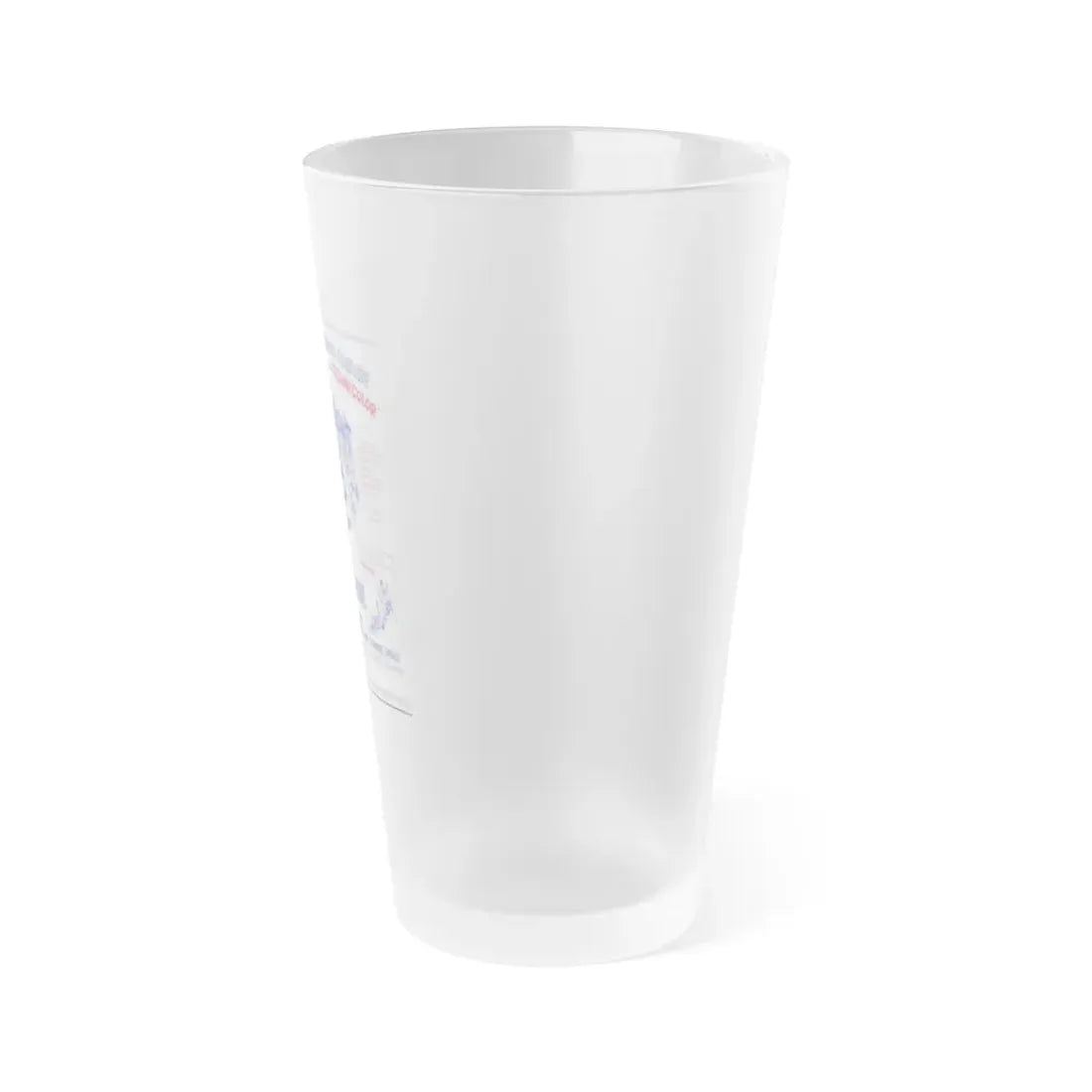 MUNSTER, GO HOME 1966 Movie Poster - Frosted Pint Glass 16oz - Go Mug Yourself