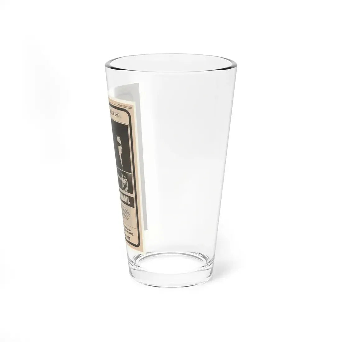 MURDER BY MAIL (SCHIZOID) 1980 Movie Poster - Pint Glass 16oz - Go Mug Yourself