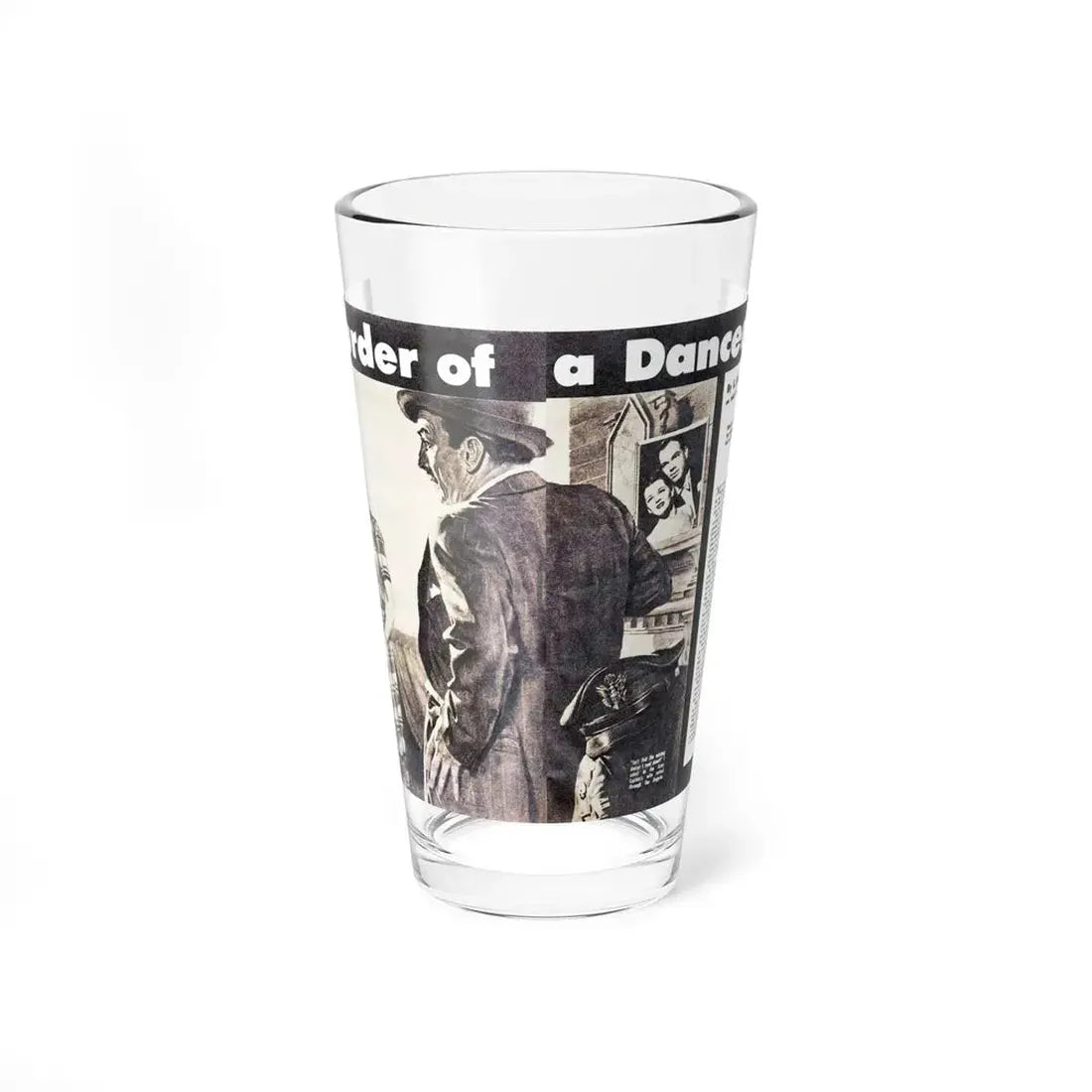 Murder of a Dancer, Man Junior, July 1955 (Magazine Illustration) Pint Glass 16oz - Go Mug Yourself