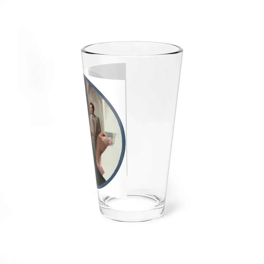 Murder with Mirrors, paperback cover, 1977 - Pint Glass 16oz - Go Mug Yourself