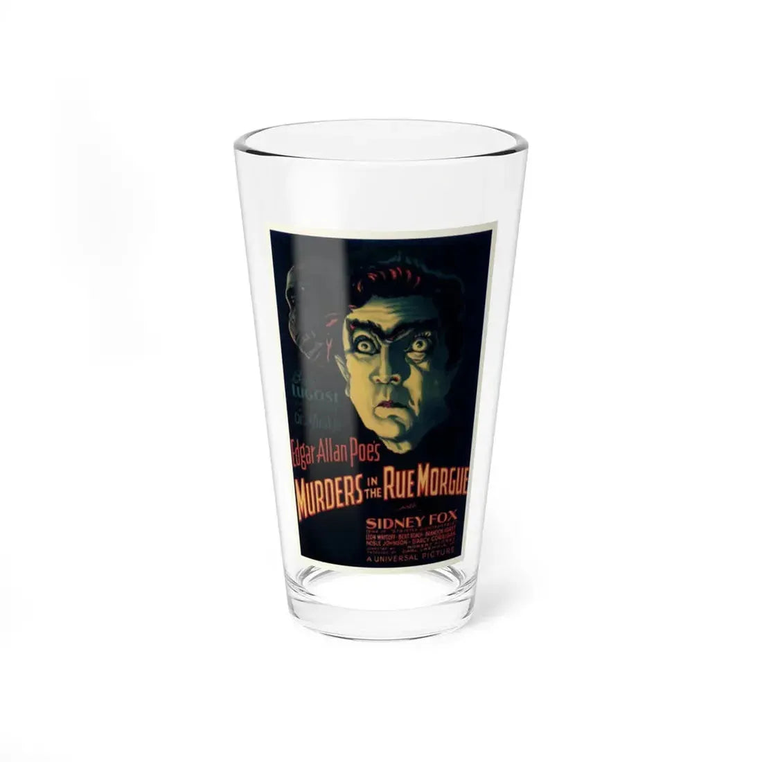 MURDERS IN THE RUE MORGUE (2) 1971 Movie Poster - Pint Glass 16oz 16oz - Go Mug Yourself