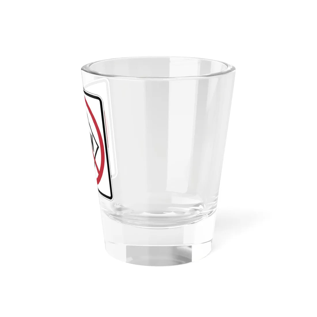 MUTCD-CA R102 (California) (Road Sign) Shot Glass 1.5oz - Go Mug Yourself