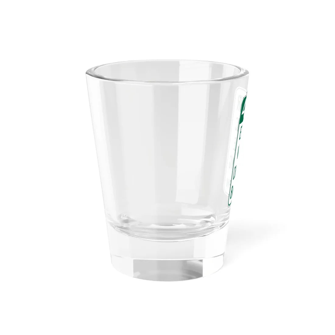 MUTCD-CA R114A (California) (Road Sign) Shot Glass 1.5oz - Go Mug Yourself