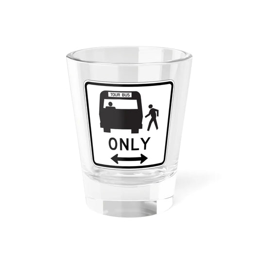MUTCD-CA R25H (California) (Road Sign) Shot Glass 1.5oz 1.5oz - Go Mug Yourself