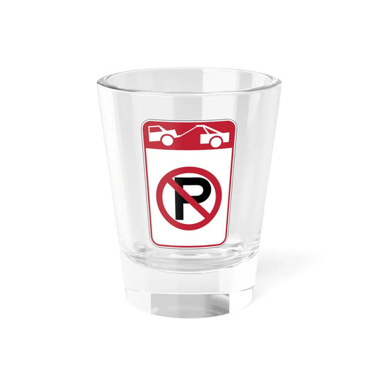MUTCD-CA R26K (California) (Road Sign) Shot Glass 1.5oz 1.5oz - Go Mug Yourself