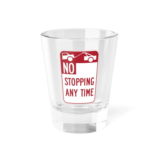 MUTCD-CA R26L (California) (Road Sign) Shot Glass 1.5oz 1.5oz - Go Mug Yourself