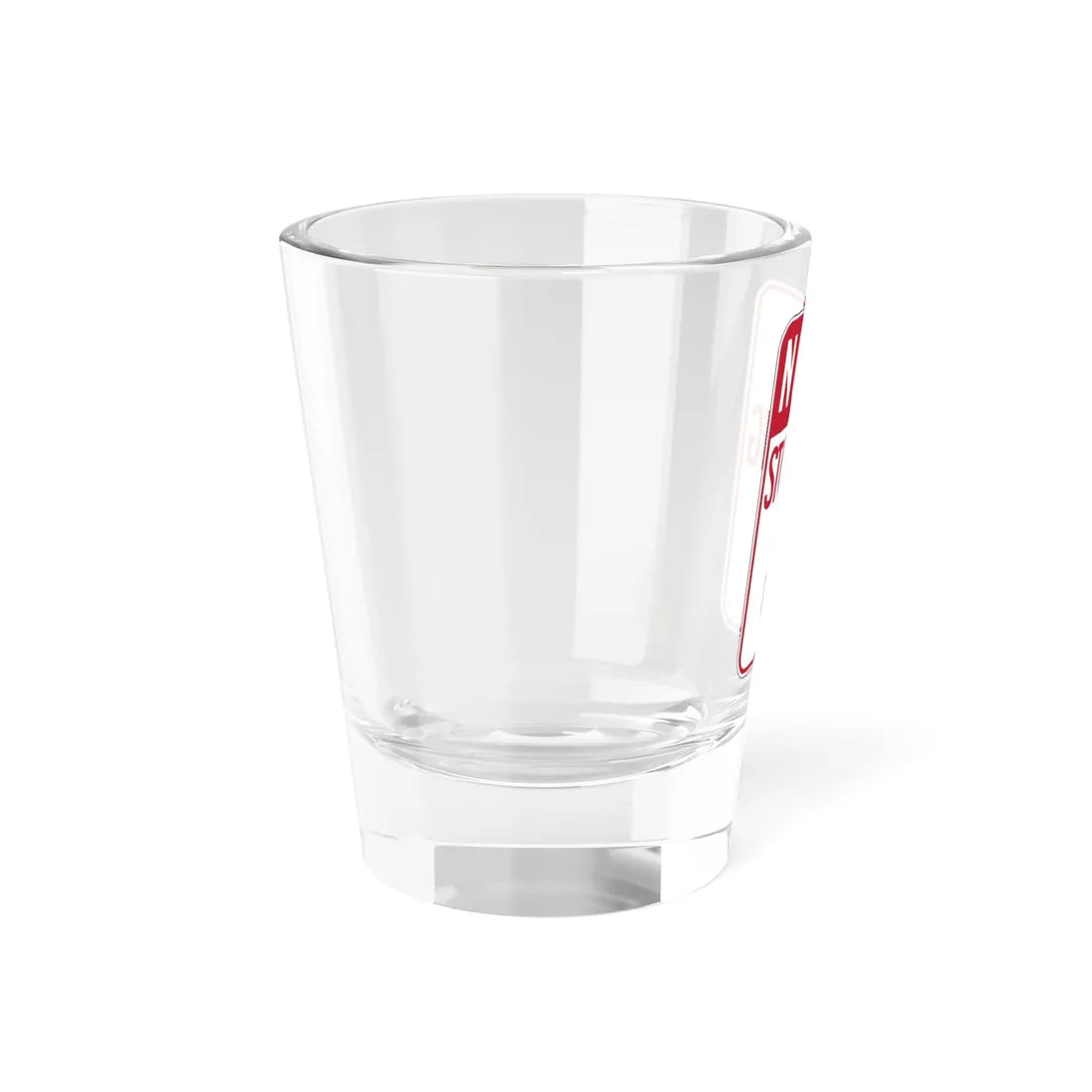 MUTCD-CA R26S (California) (Road Sign) Shot Glass 1.5oz - Go Mug Yourself
