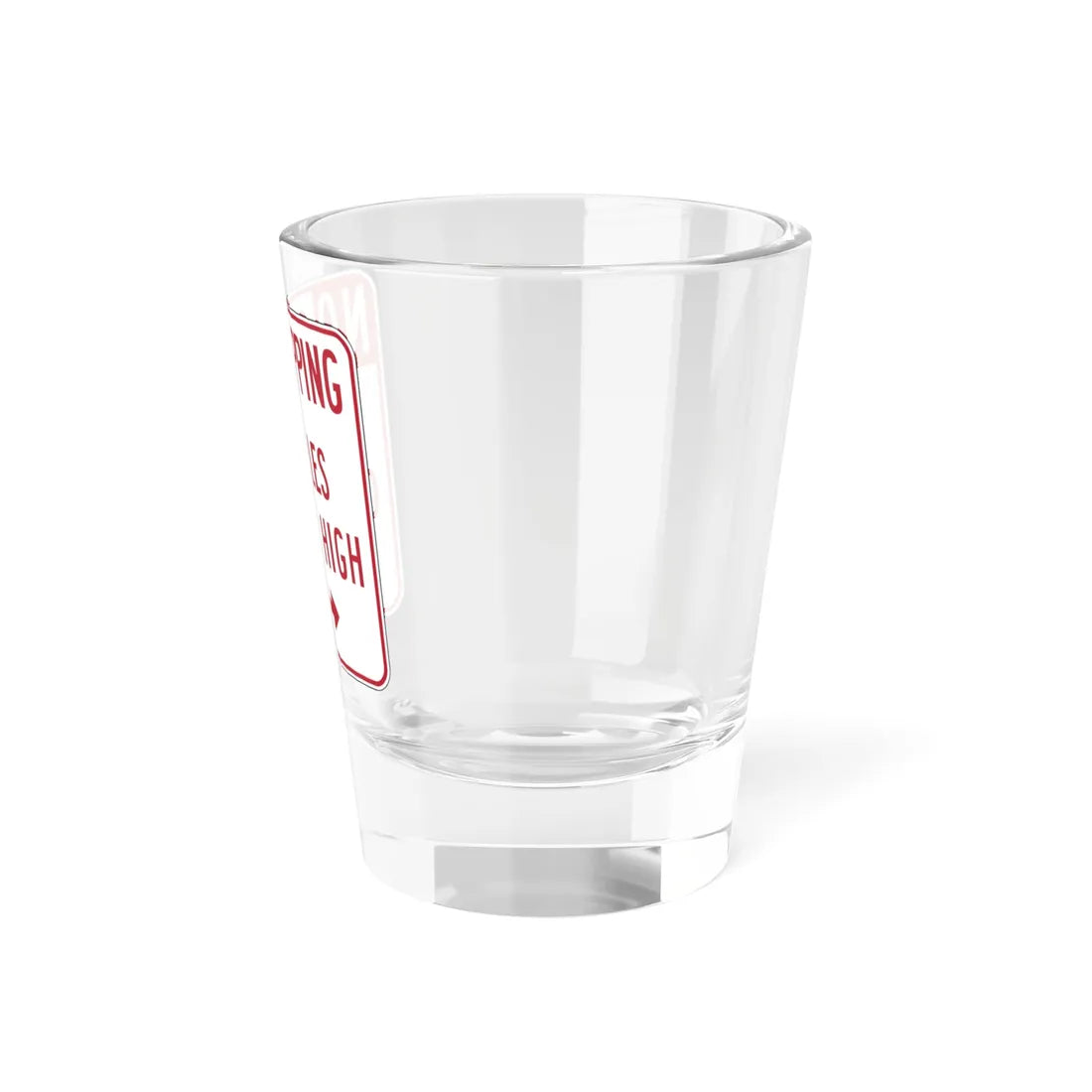MUTCD-CA R28DS (California) (Road Sign) Shot Glass 1.5oz - Go Mug Yourself