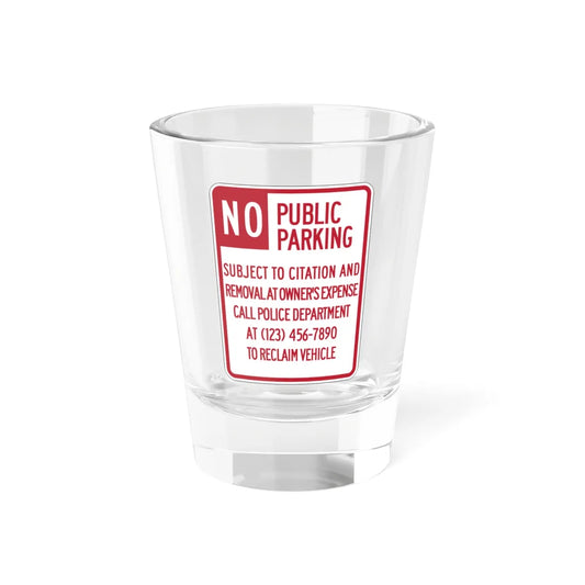 MUTCD-CA R28E (California) (Road Sign) Shot Glass 1.5oz 1.5oz - Go Mug Yourself