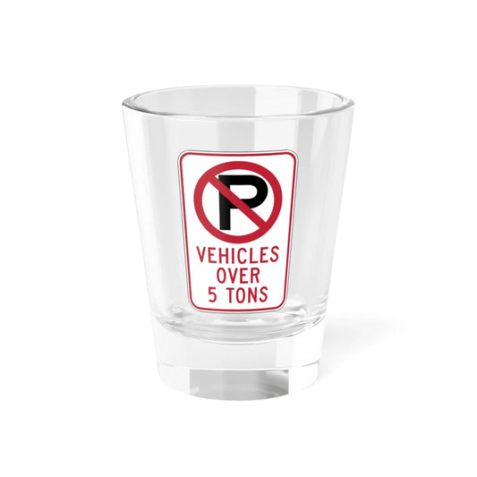 MUTCD-CA R28F (California) (Road Sign) Shot Glass 1.5oz 1.5oz - Go Mug Yourself