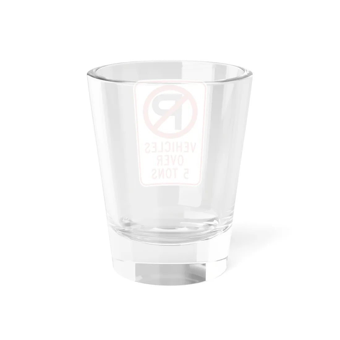 MUTCD-CA R28F (California) (Road Sign) Shot Glass 1.5oz - Go Mug Yourself