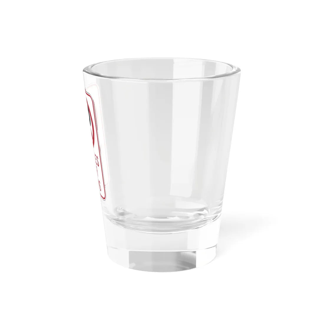 MUTCD-CA R28F (California) (Road Sign) Shot Glass 1.5oz - Go Mug Yourself