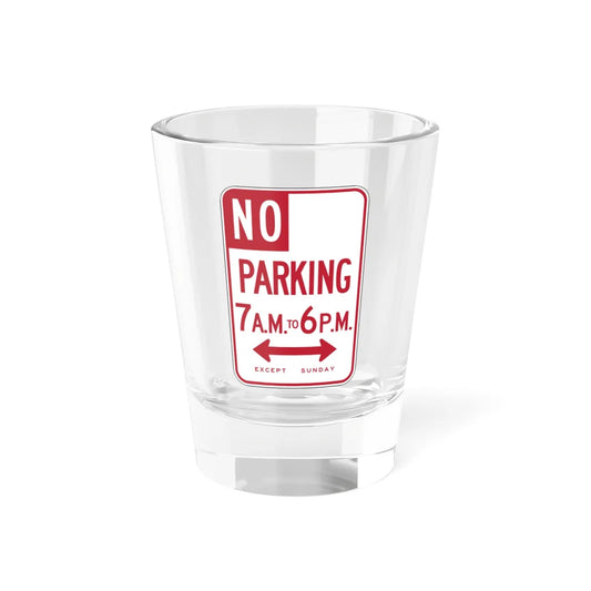 MUTCD-CA R30A (California) (Road Sign) Shot Glass 1.5oz 1.5oz - Go Mug Yourself