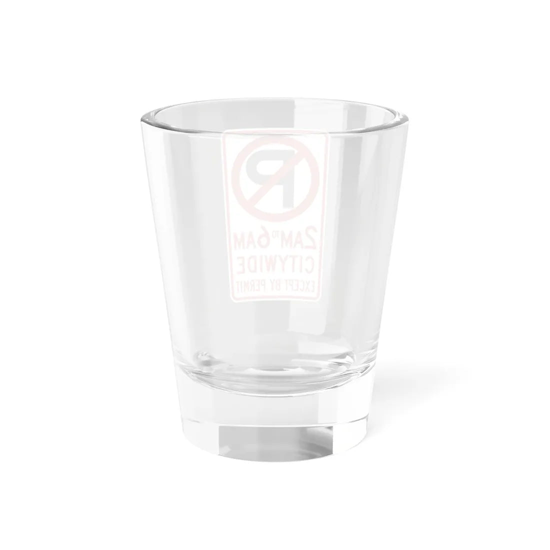 MUTCD-CA R30D (California) (Road Sign) Shot Glass 1.5oz - Go Mug Yourself