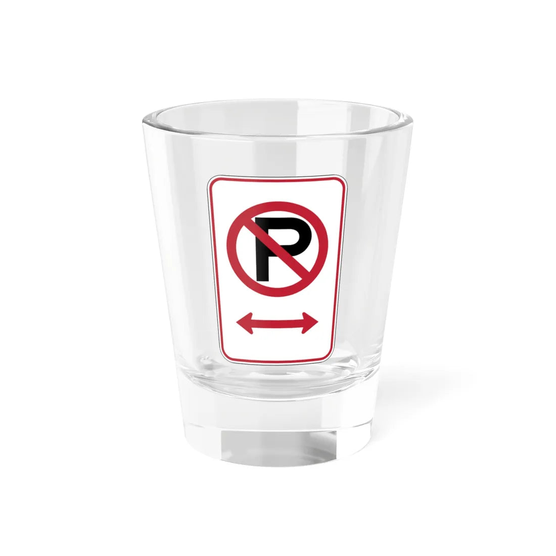 MUTCD-CA R30E (California) (Road Sign) Shot Glass 1.5oz 1.5oz - Go Mug Yourself