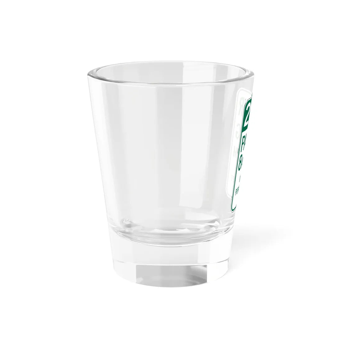 MUTCD-CA R32C (California) (Road Sign) Shot Glass 1.5oz - Go Mug Yourself