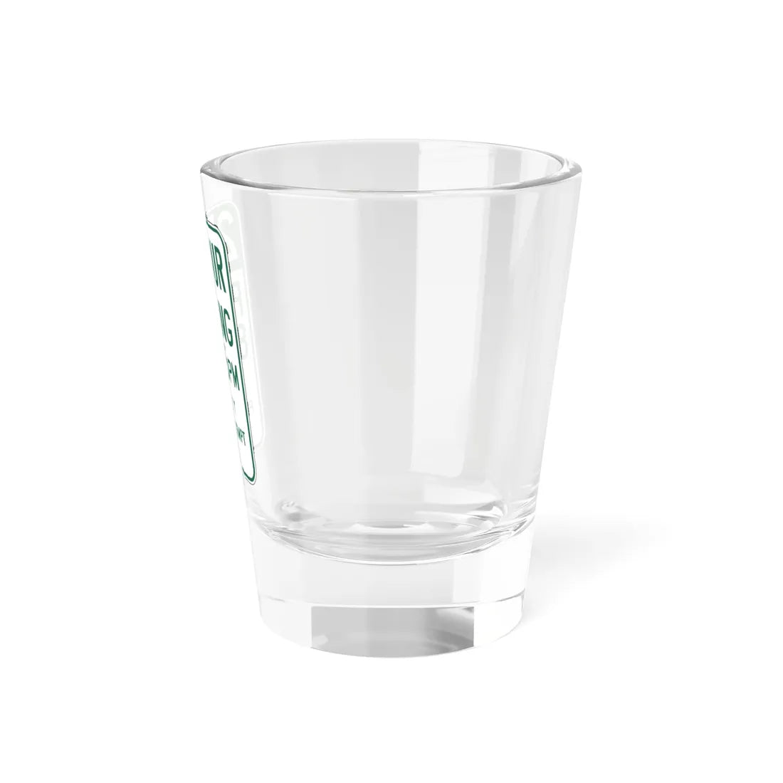 MUTCD-CA R32C (California) (Road Sign) Shot Glass 1.5oz - Go Mug Yourself