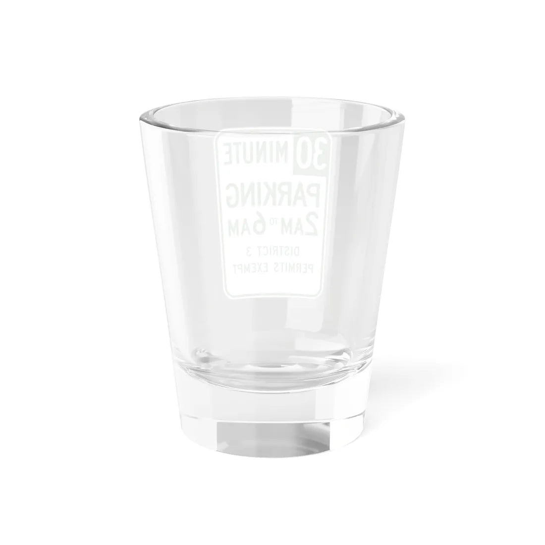 MUTCD-CA R32D (California) (Road Sign) Shot Glass 1.5oz - Go Mug Yourself